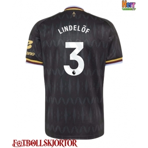 Aston Villa Victor Lindelof #3 Bortatröja 2026-27 Kortärmad